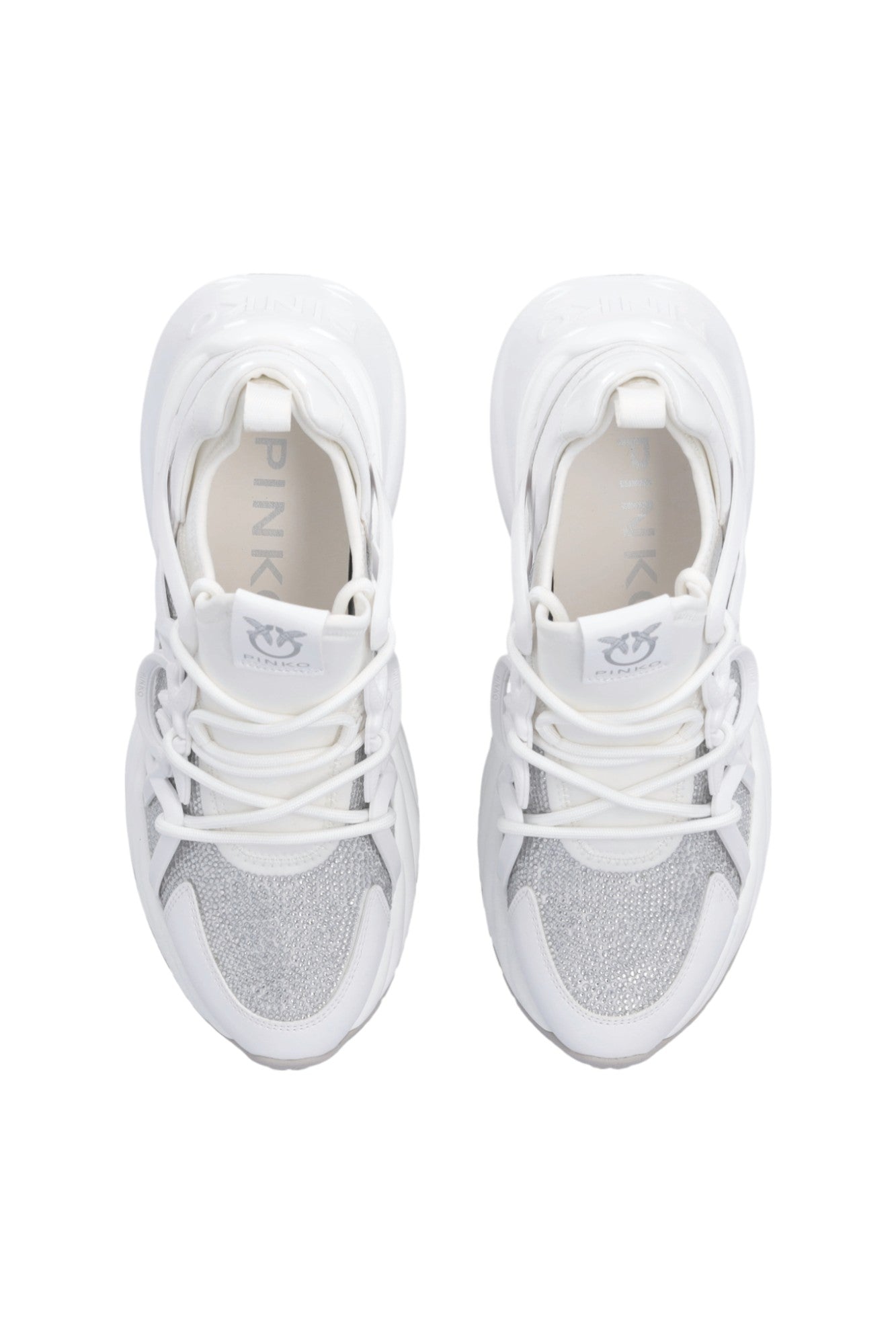 スニーカー PINKO Woman Sneakers White SS0023T014 ZF8 ARIEL SNEAKERS SS0023T014/ZF8 | Bruna Rosso