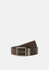 BLACK/DARK BROWN/SILVER