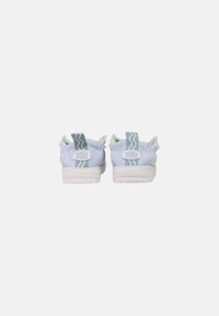 WHITE/FADED DENIM