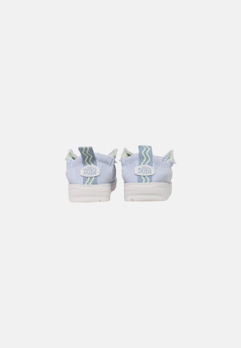 WHITE/FADED DENIM