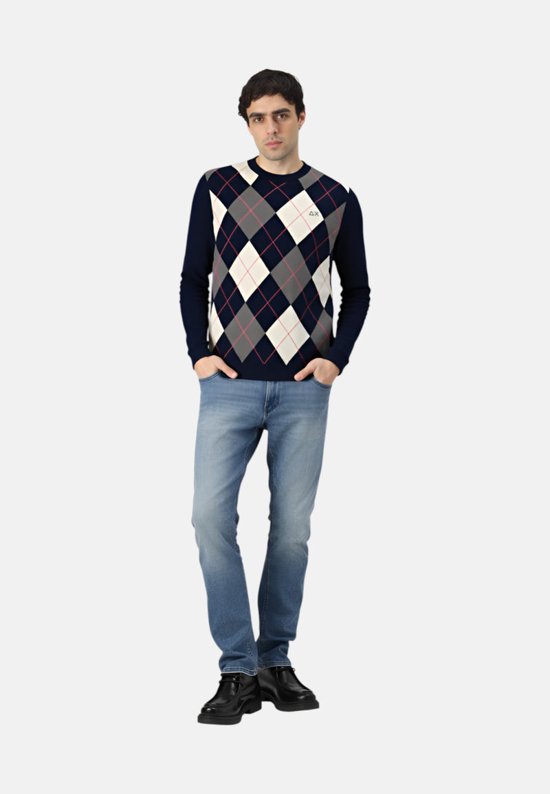 NAVY BLUE/GRIGIO SCURO