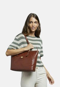 Borsa shopper donna pelle The Bridge 04903501