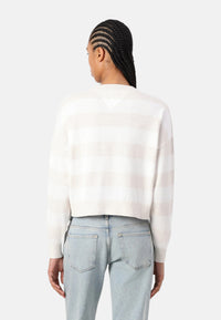 OATMEAL / STRIPE