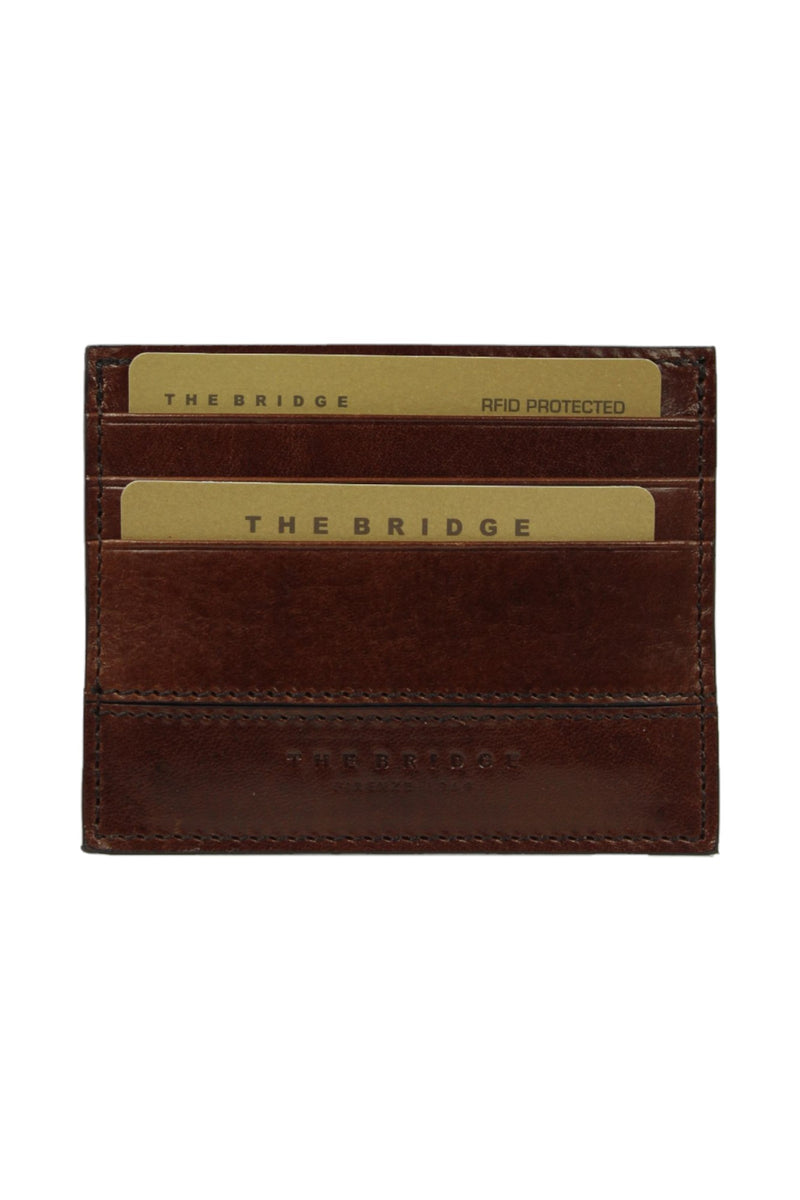 Porta carte RFID pelle uomo The Bridge 0147500114