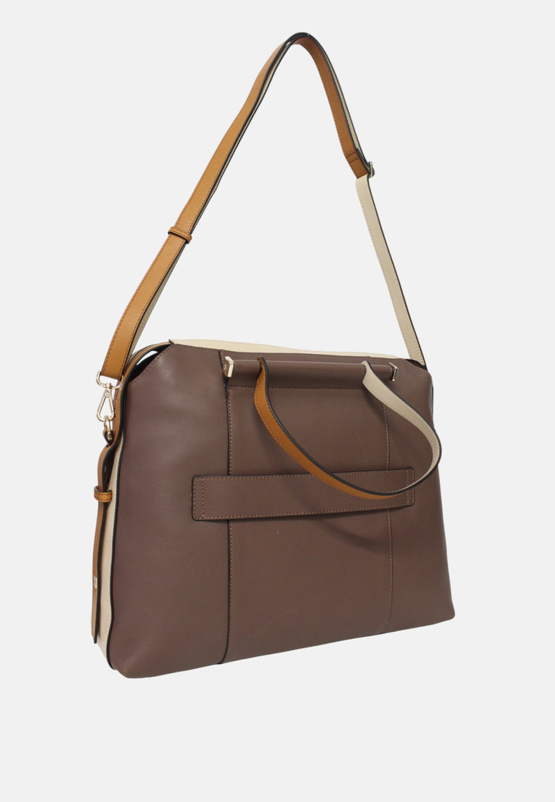 MARRONE/BEIGE