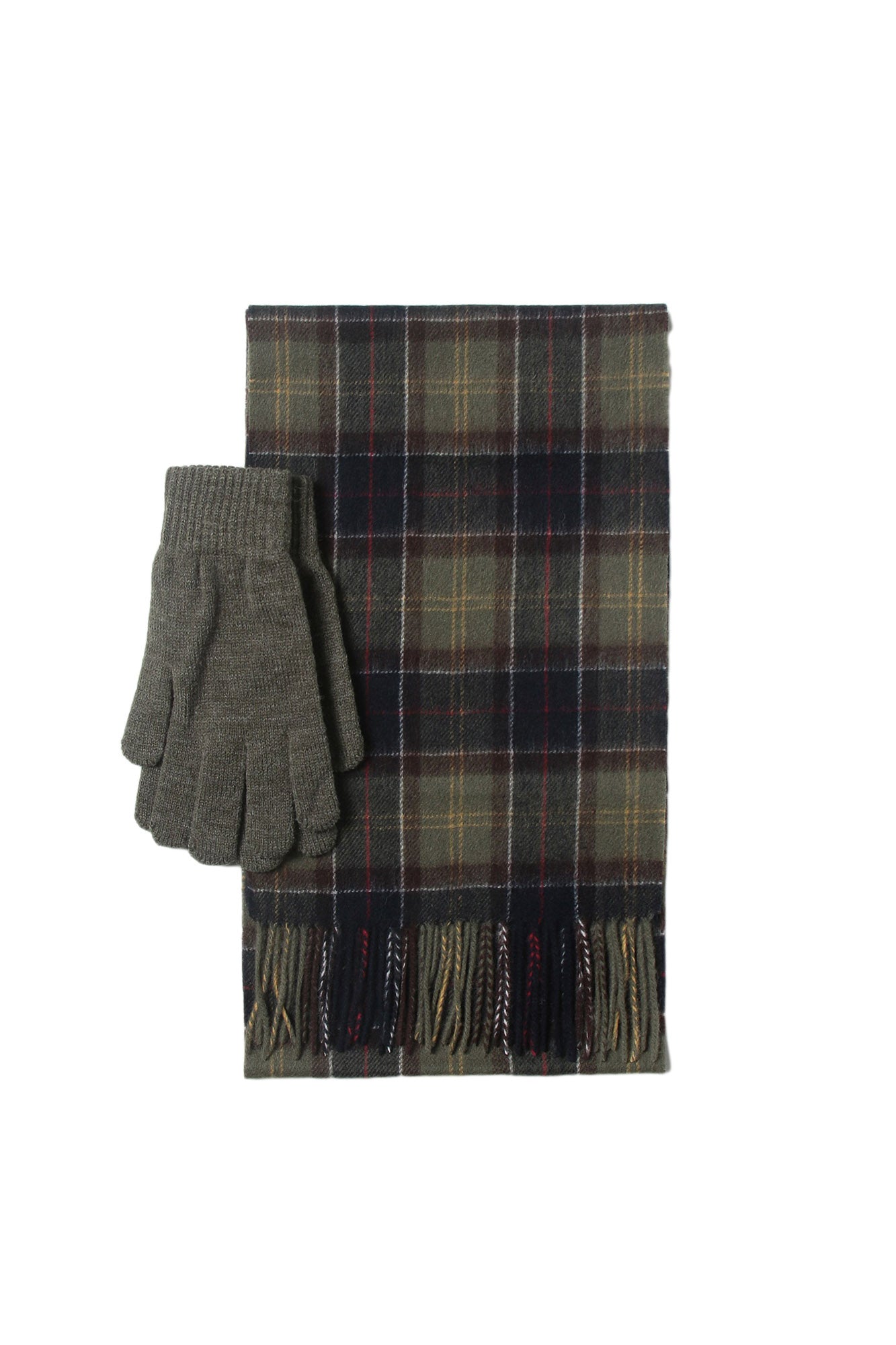 Set sciarpa e guanti uomo Barbour MGS0018