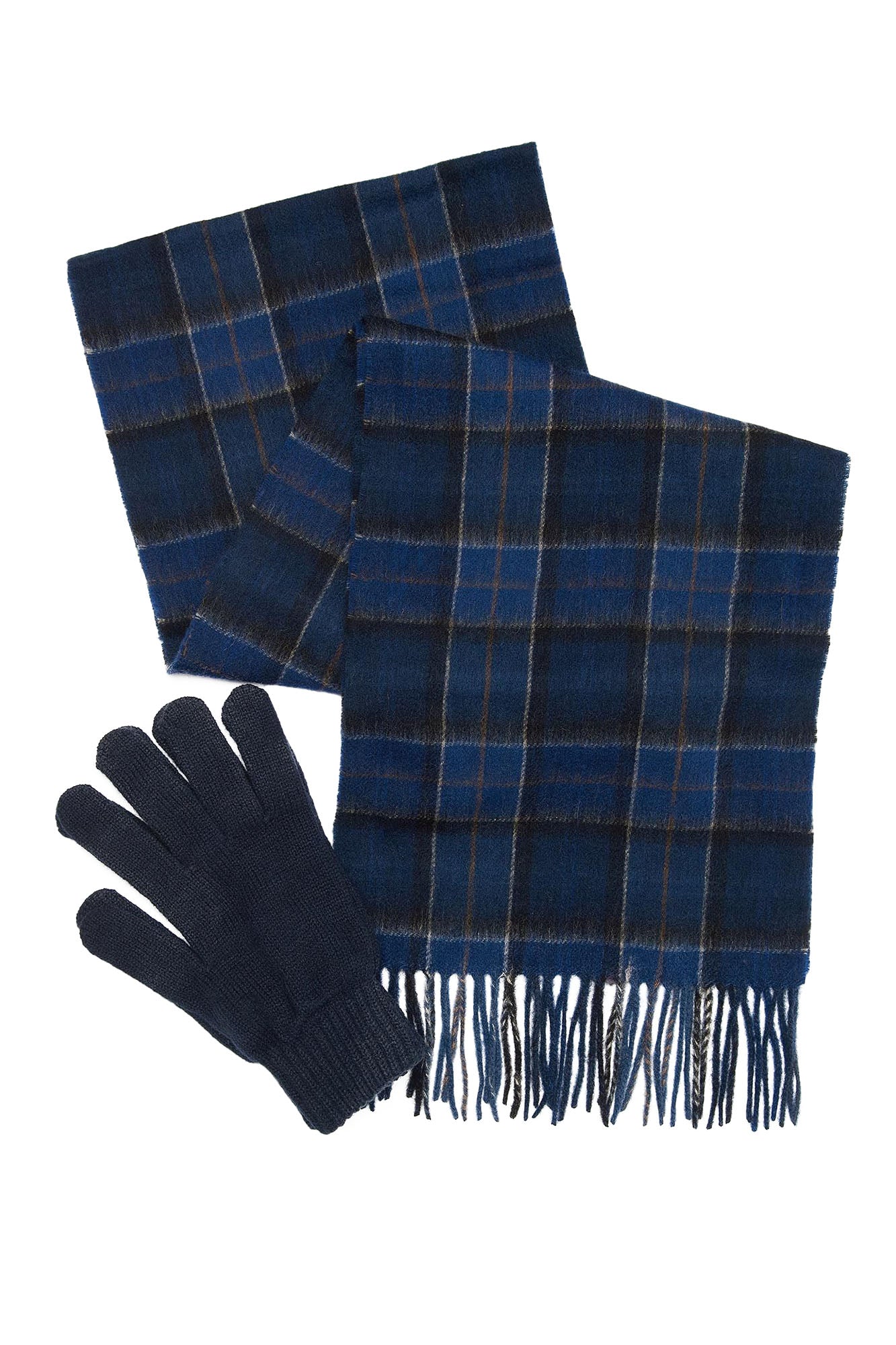 Set sciarpa e guanti uomo Barbour MGS0018
