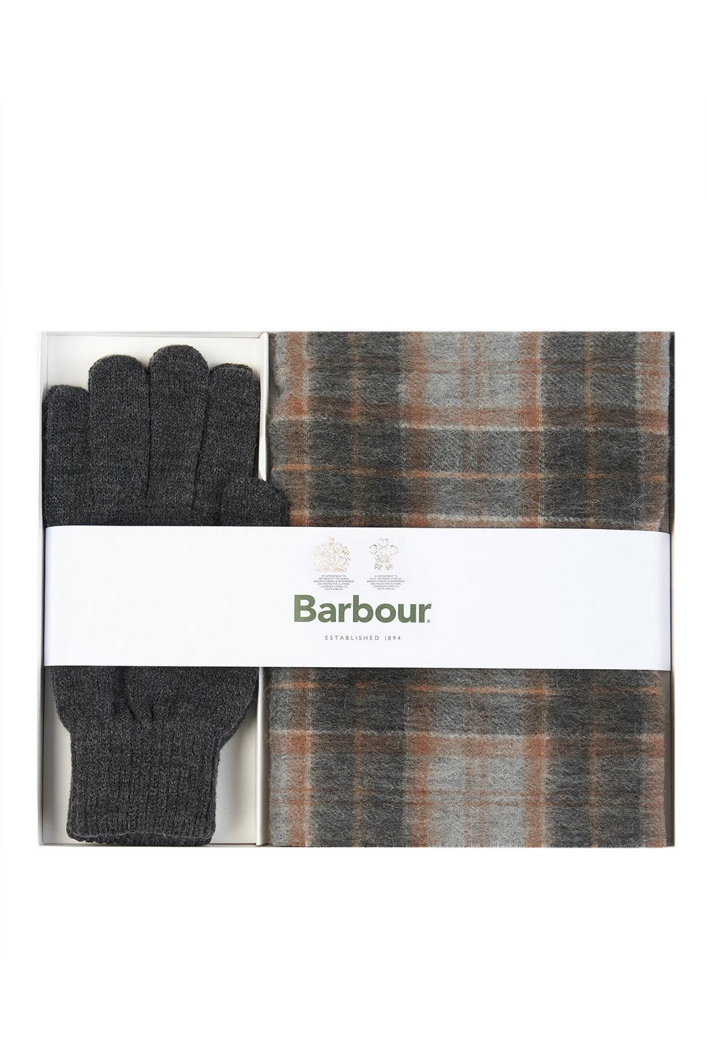 Set sciarpa e guanti uomo Barbour MGS0018