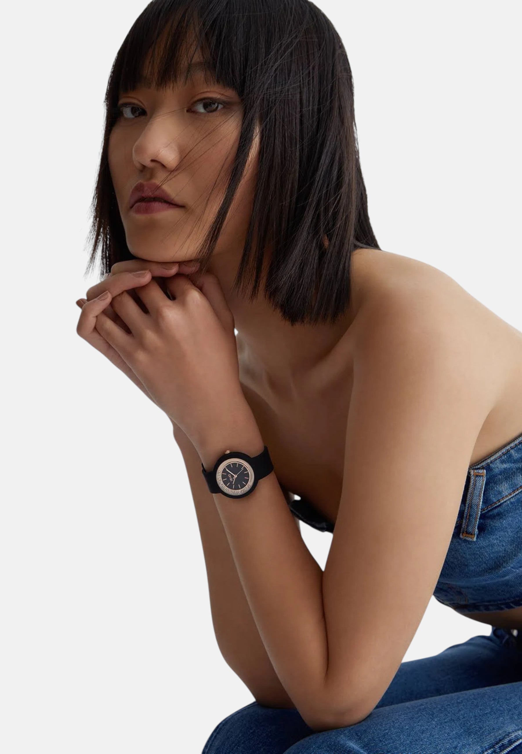 Orologio Gomma Nero Donna Liu.Jo Nero