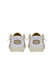 Mocassino Uomo Hey Dude Off White