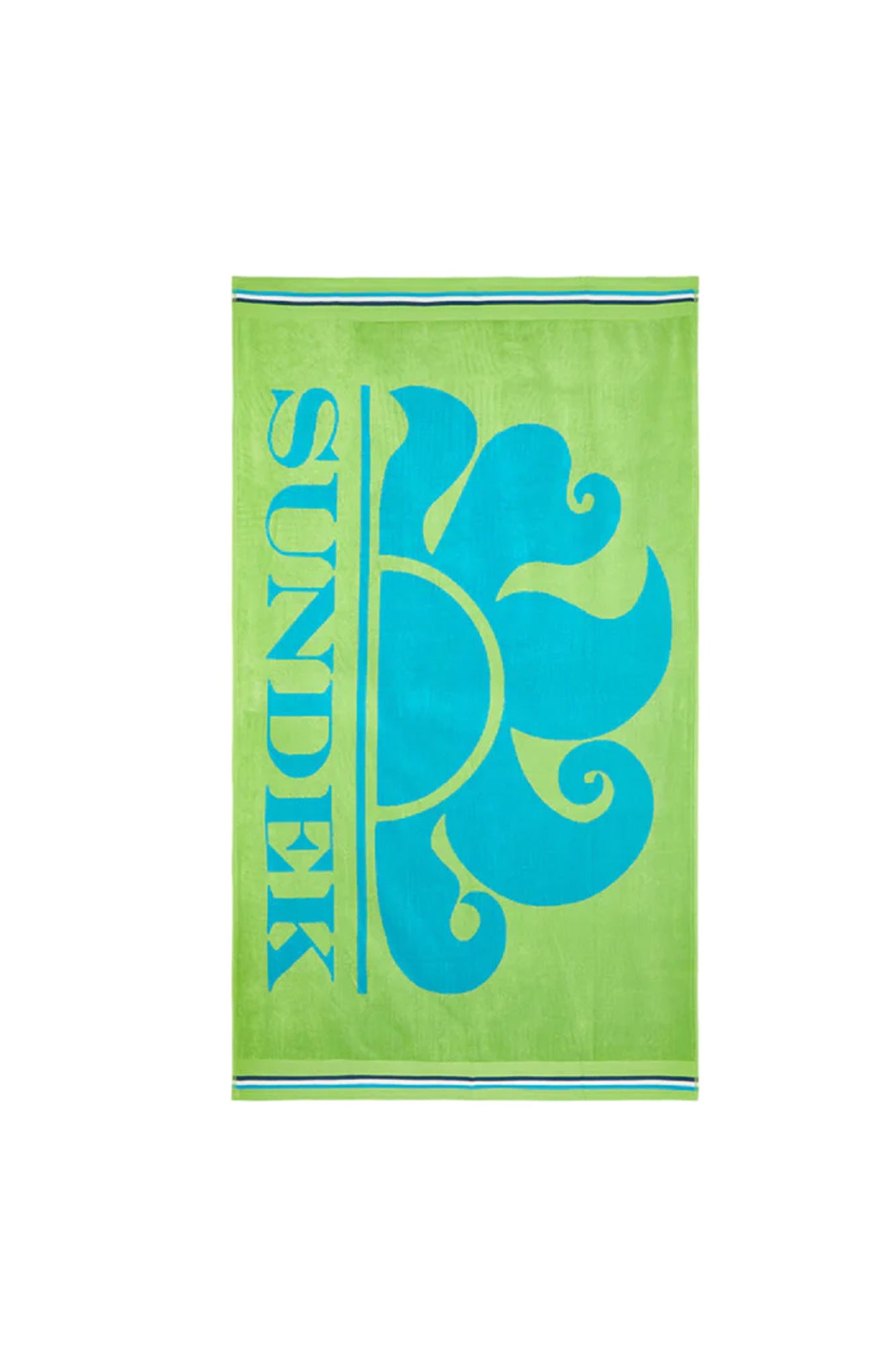 Telo mare Sundek AM312ATC1050 Fluo Green