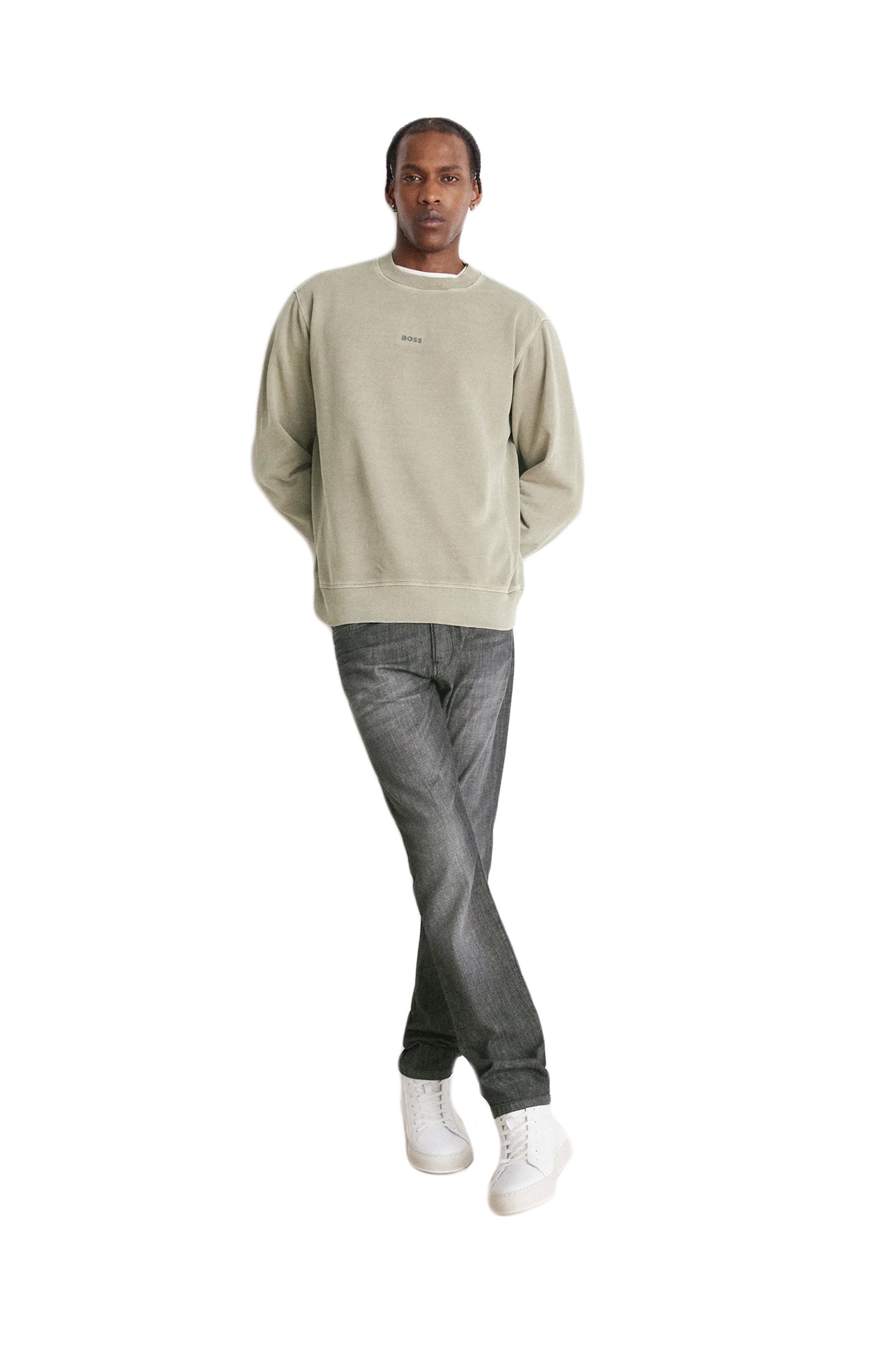 Felpa Uomo Boss 50472271