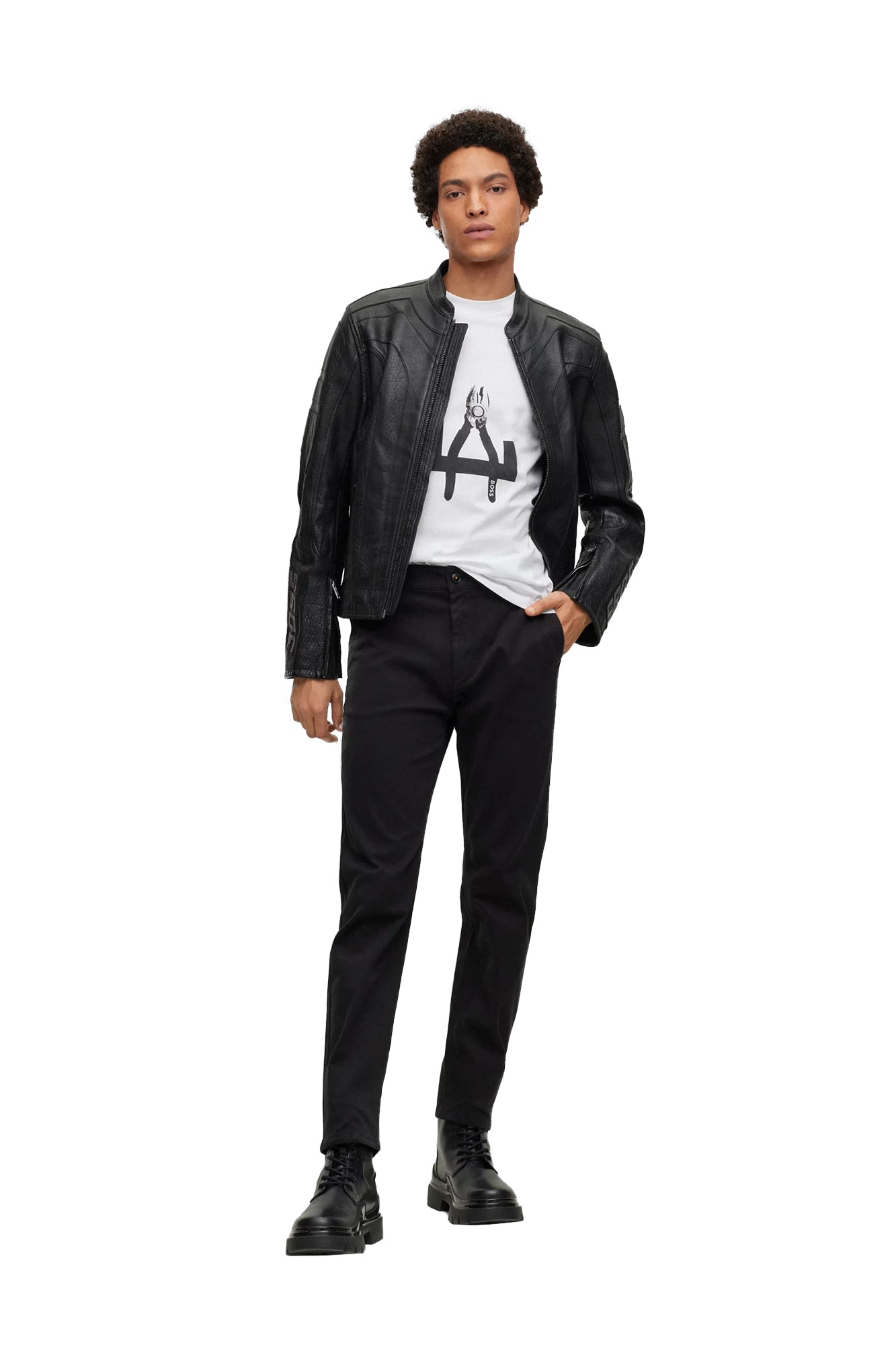 Pantaloni Uomo Boss 50494336