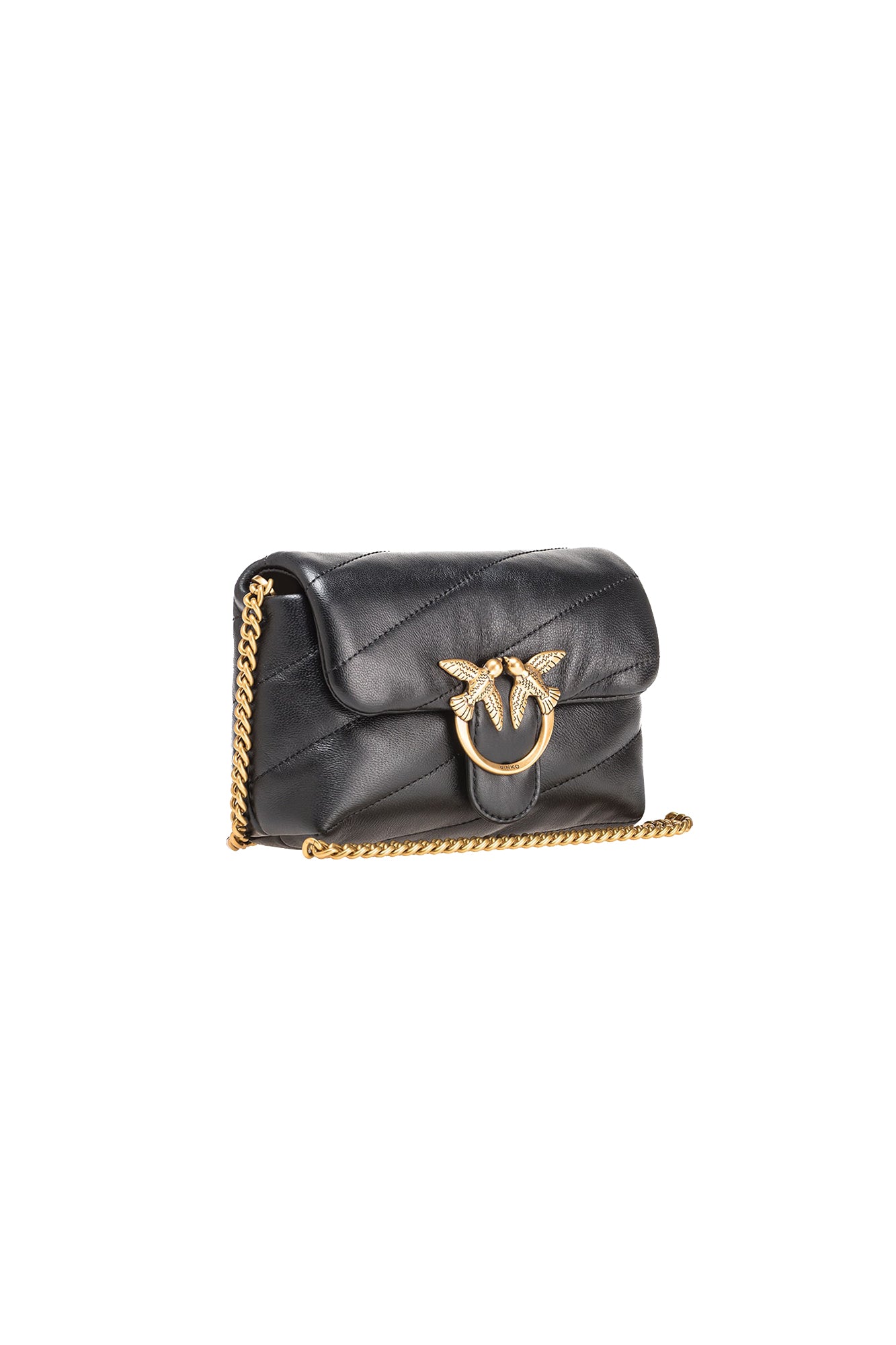 Borsa Donna Pinko 100040A0F2 Nero/oro Antico
