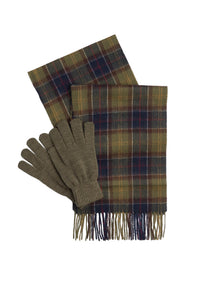 Set sciarpa e guanti uomo Barbour MGS0018