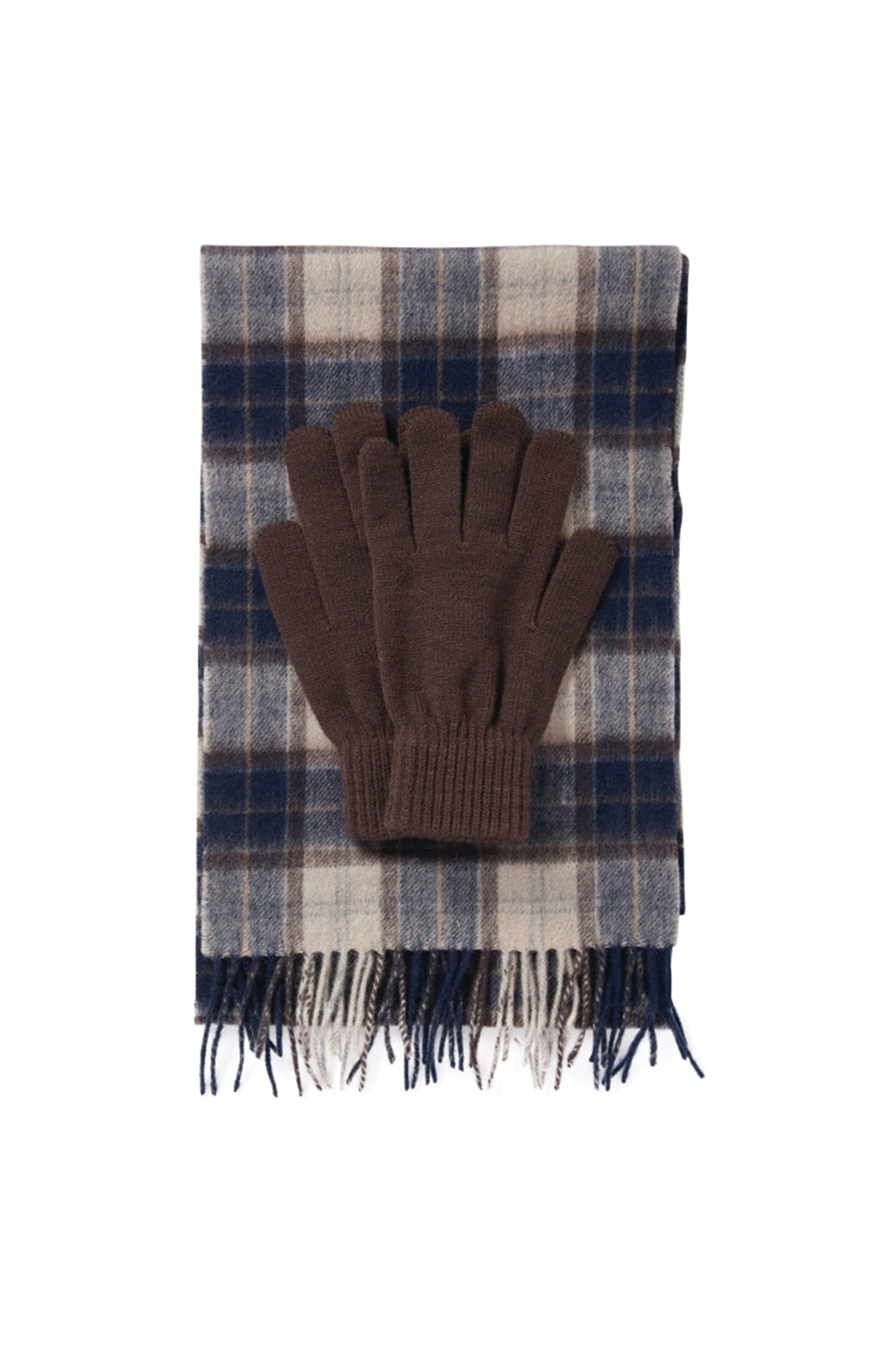 Set sciarpa e guanti uomo Barbour MGS0018