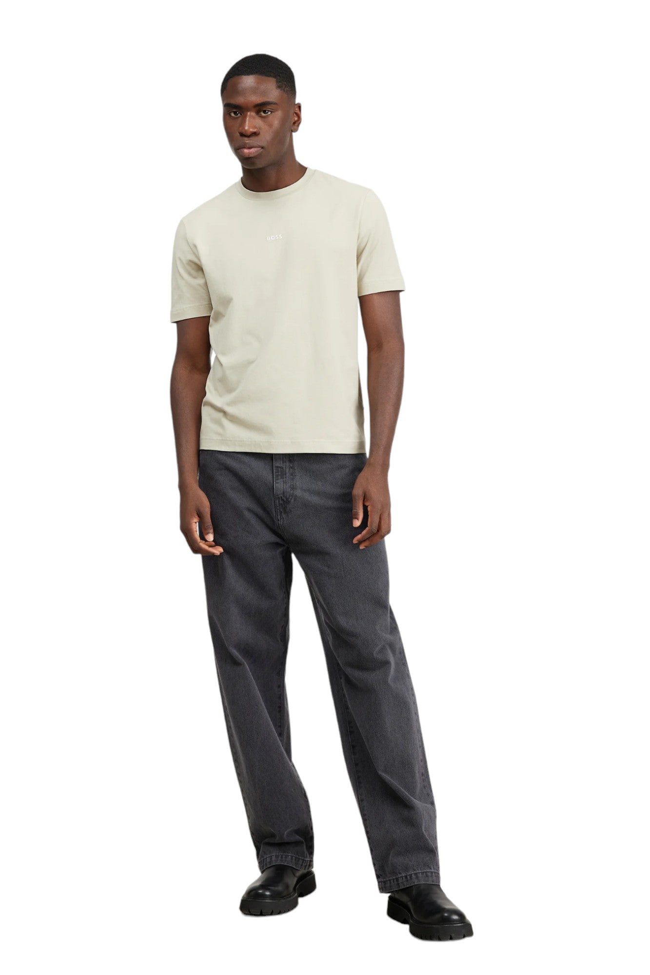 T-Shirt Uomo Boss Light Beige