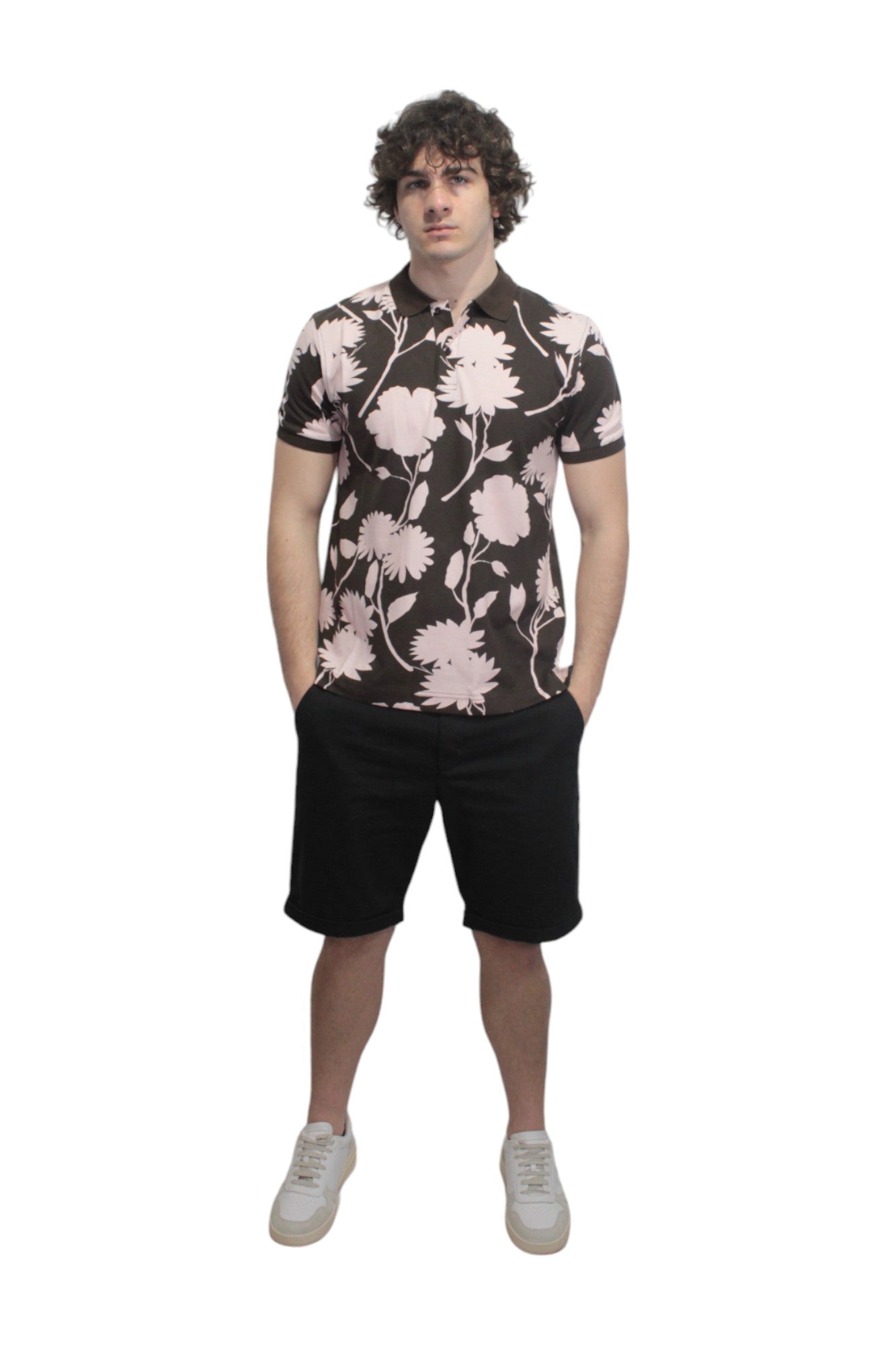 Polo uomo Liu Jo Stampa Floreale M124P205POLOFLOWER