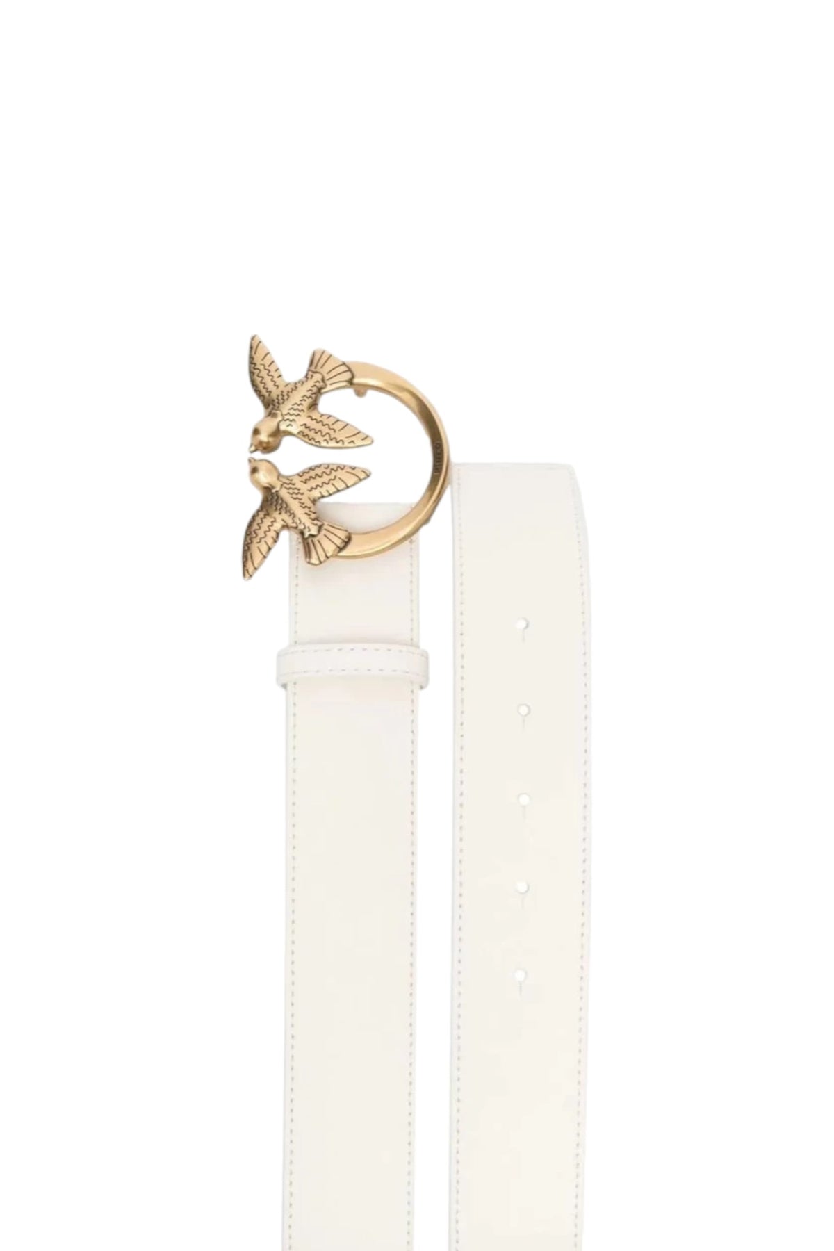 Cintura donna Pinko 100120A0F1 Bianco Seta/oro