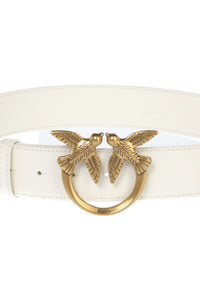 Cintura donna Pinko 100120A0F1 Bianco Seta/oro