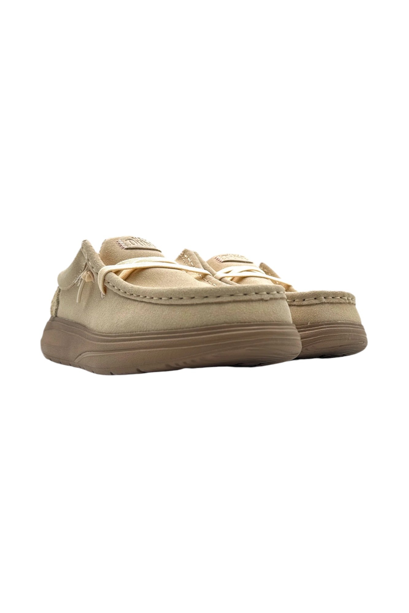 Mocassino Donna Wendy comf suede w Hey Dude Blush