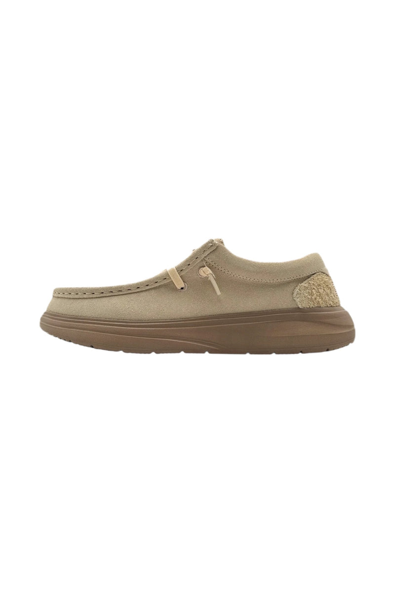 Mocassino Donna Wendy comf suede w Hey Dude Blush