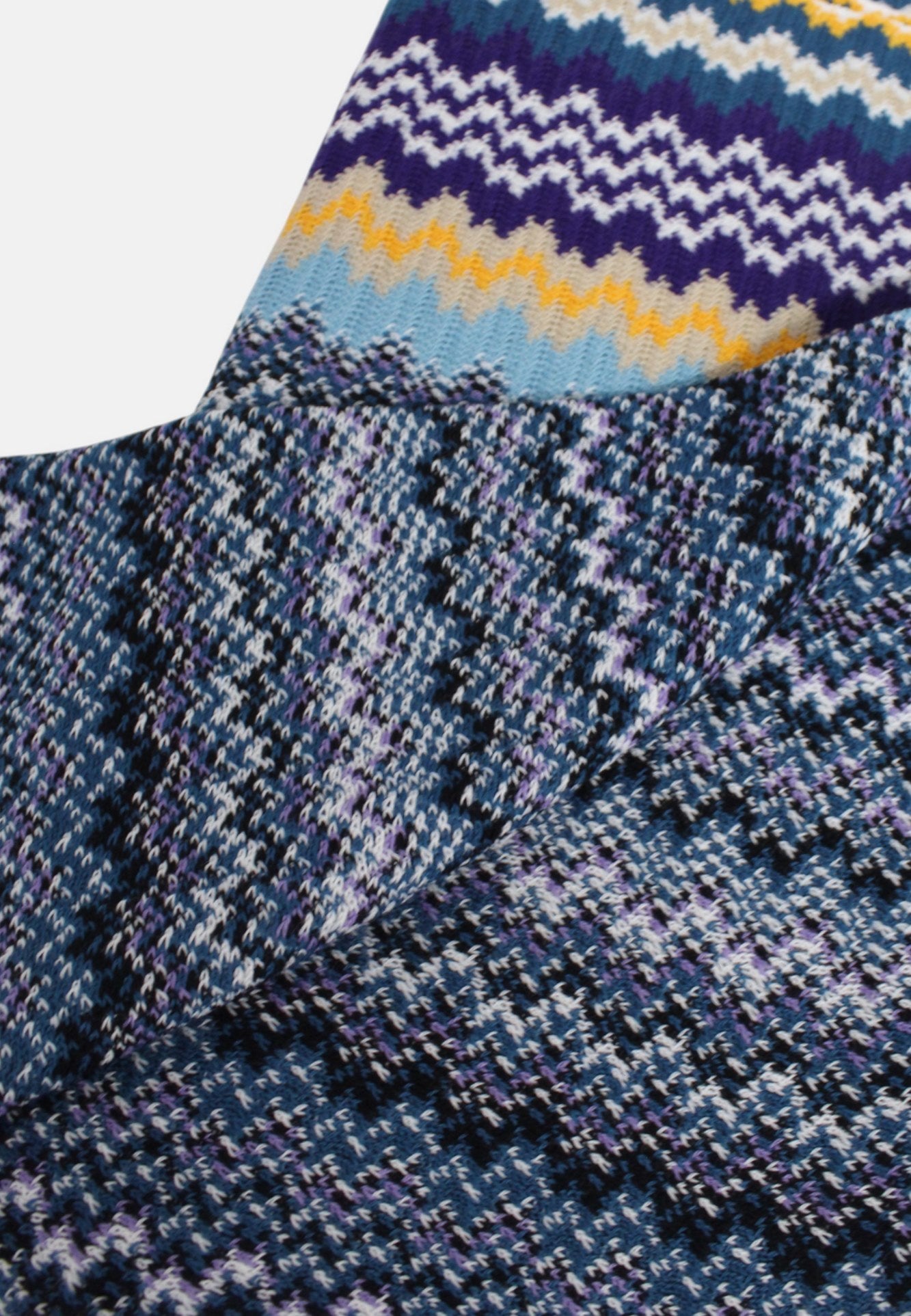 Sciarpa Uomo Missoni SC39WMU9708 Multicolor Blue