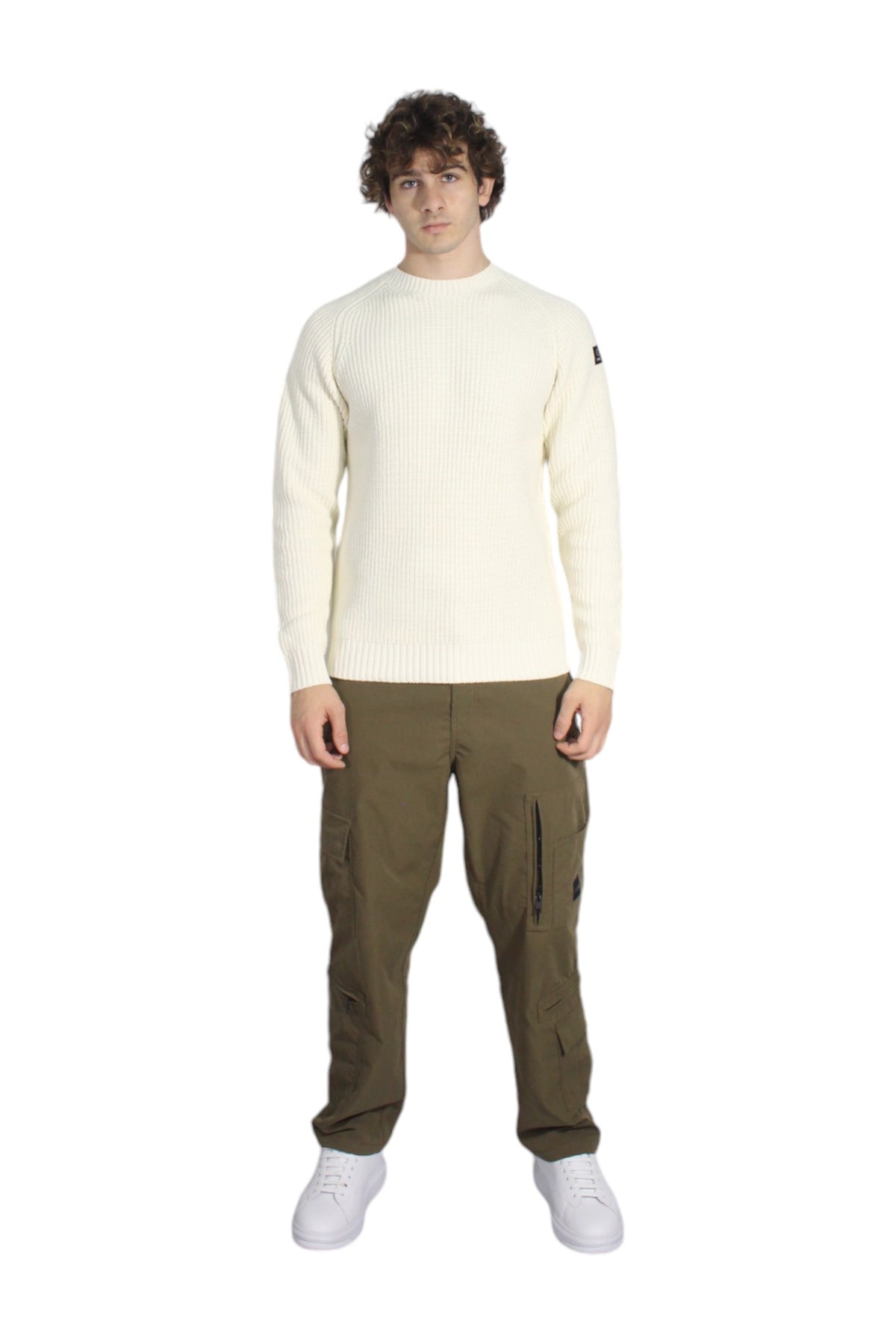 Maglione Uomo Suns MGS53008U Off White