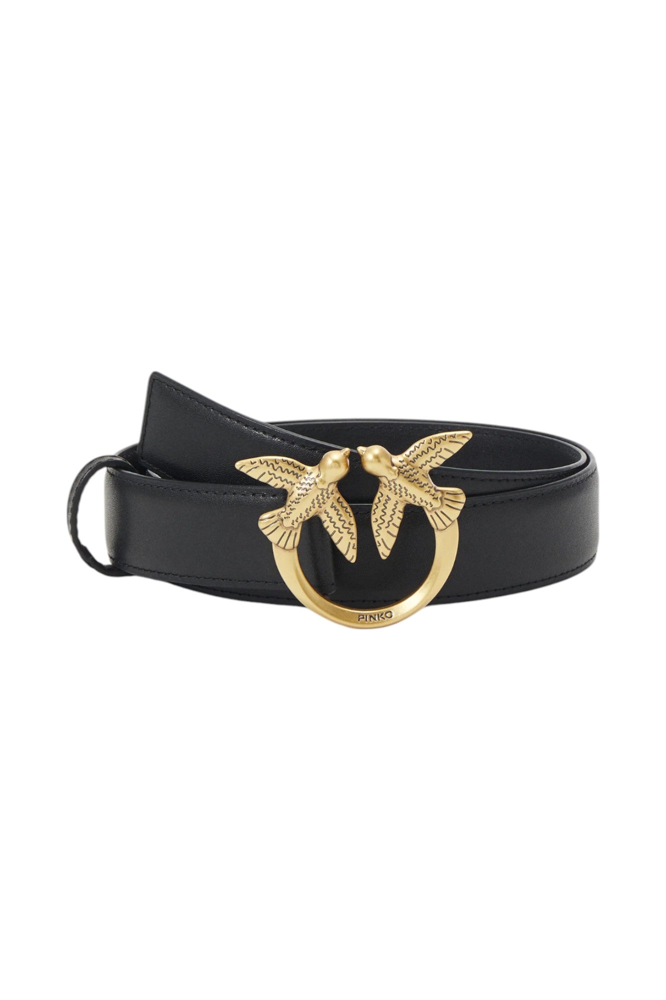 Cintura Donna Pinko Nero/antique Gold