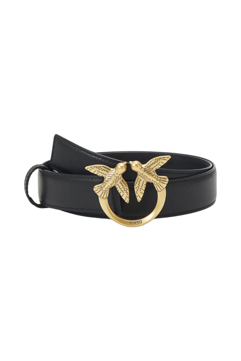 Cintura Donna Pinko Nero/antique Gold