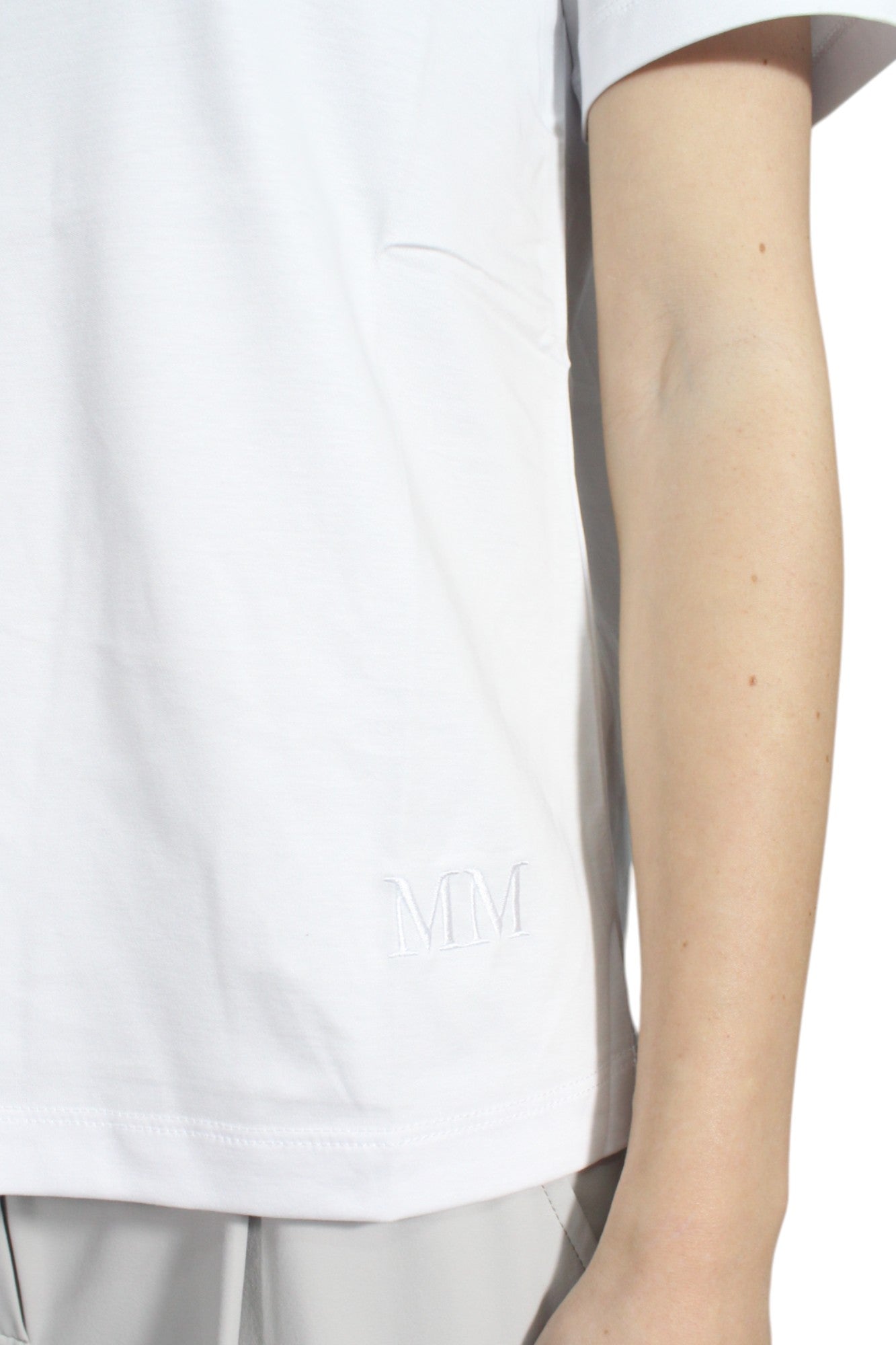 T-Shirt Donna Max Mara 2516941067 Bianco Ottico