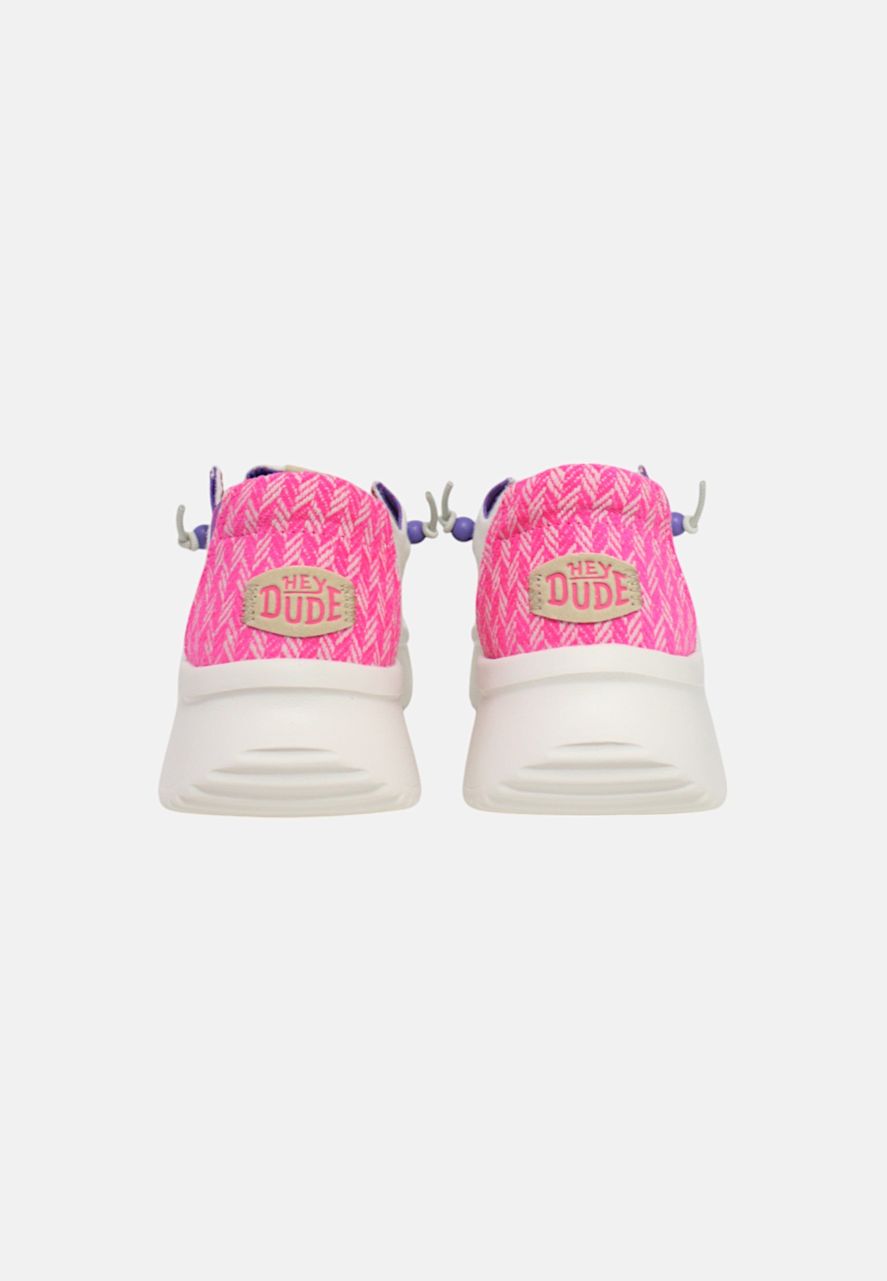 Mocassino Donna Hey Dude HD41946 White/pink