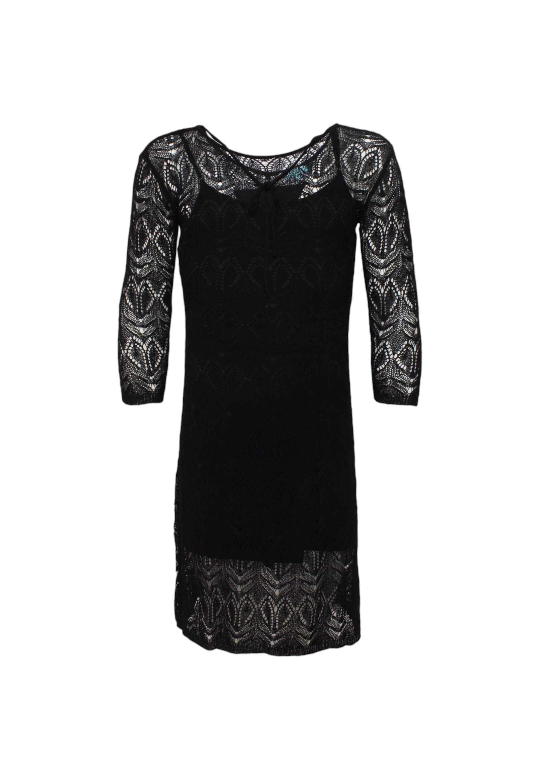 Abito Donna Vacanze Italiane VI25009 Nero