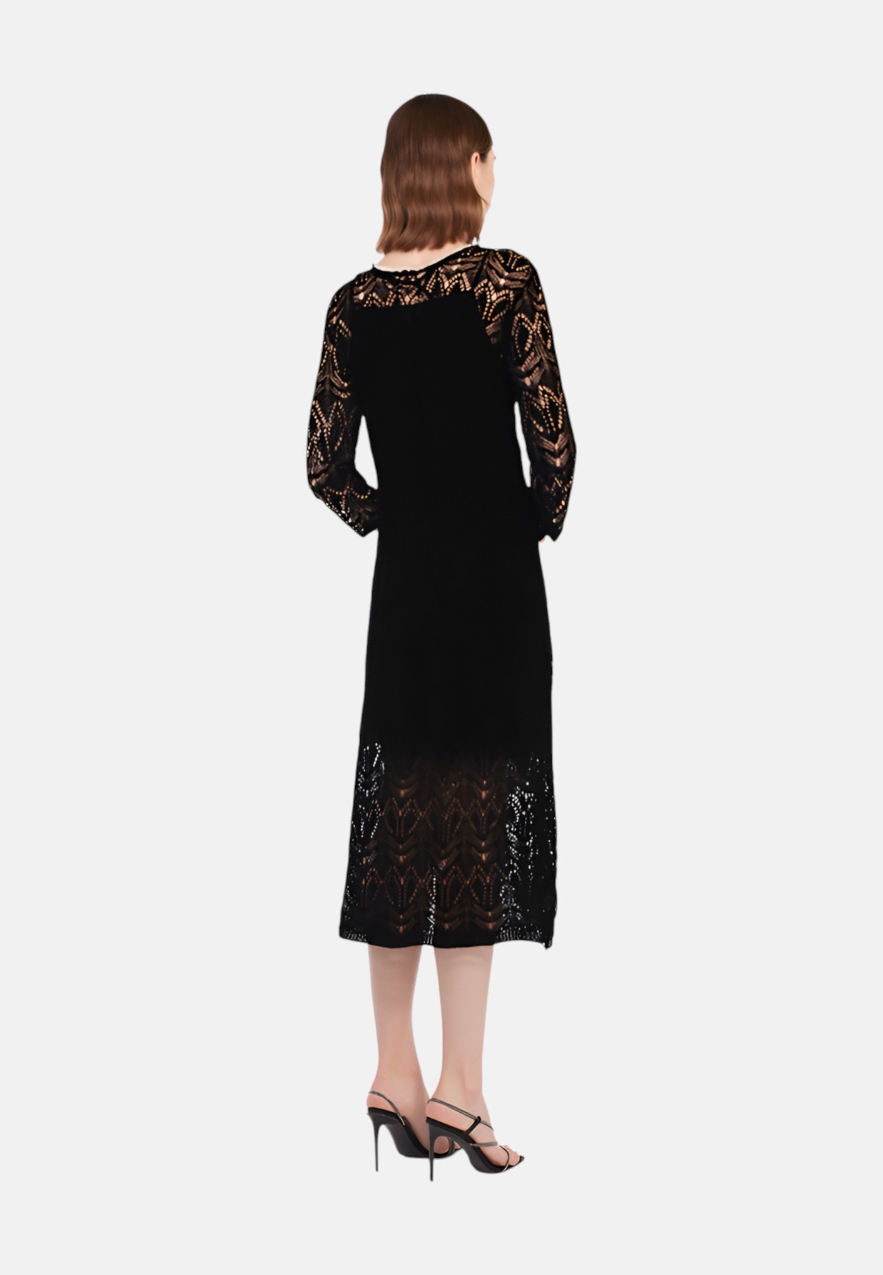 Abito Donna Vacanze Italiane VI25009 Nero
