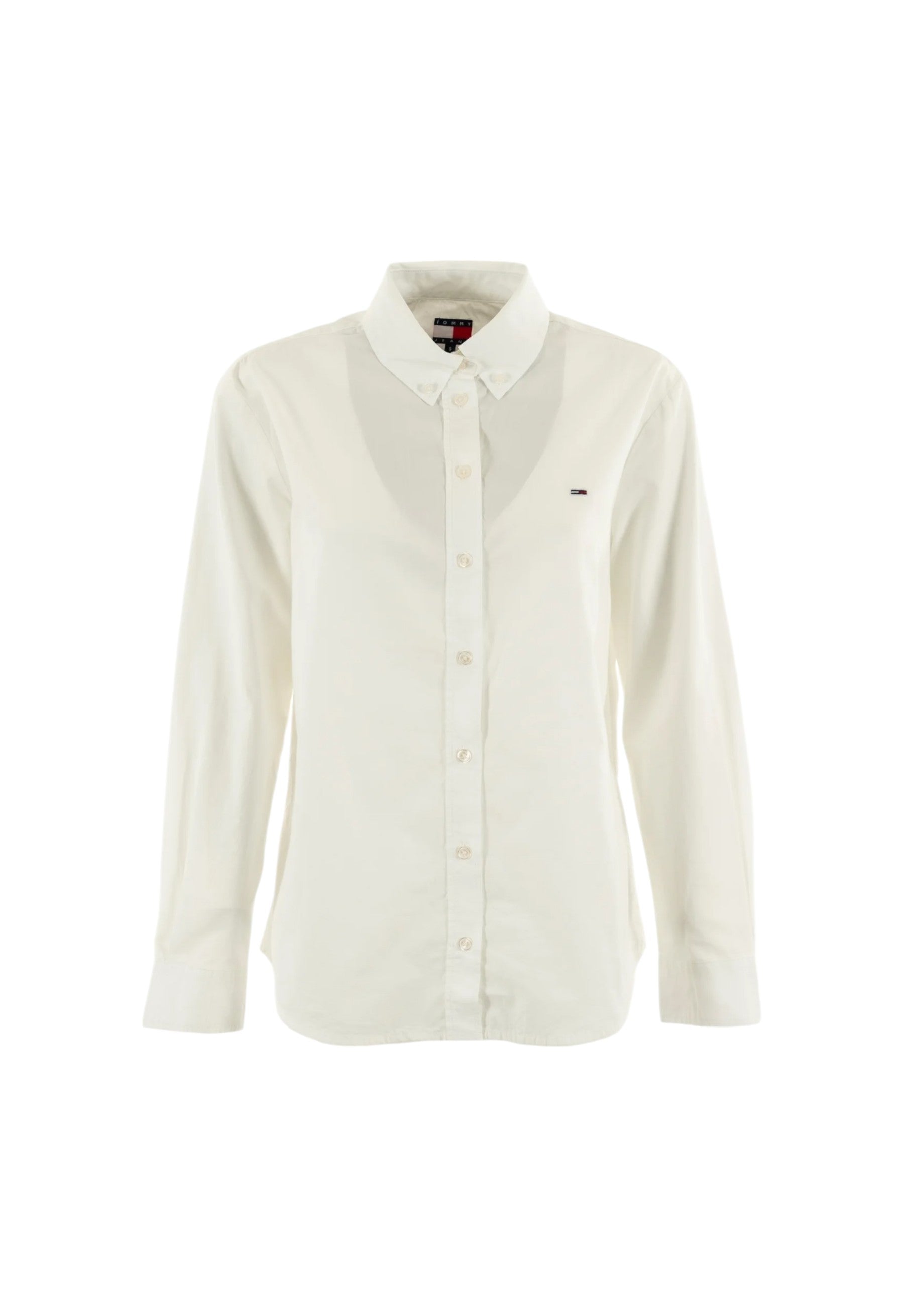 Camicia Donna Tommy Hilfiger DW0DW20290 Ecru