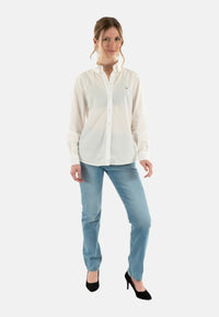 Camicia Donna Tommy Hilfiger DW0DW20290 Ecru