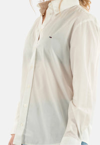 Camicia Donna Tommy Hilfiger DW0DW20290 Ecru