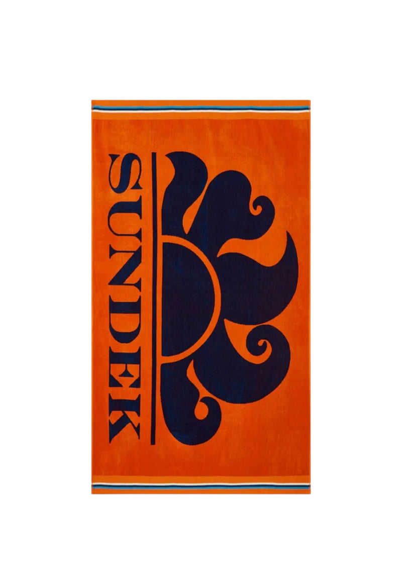 Telo Mare Uomo Sundek Fluo Orange 10