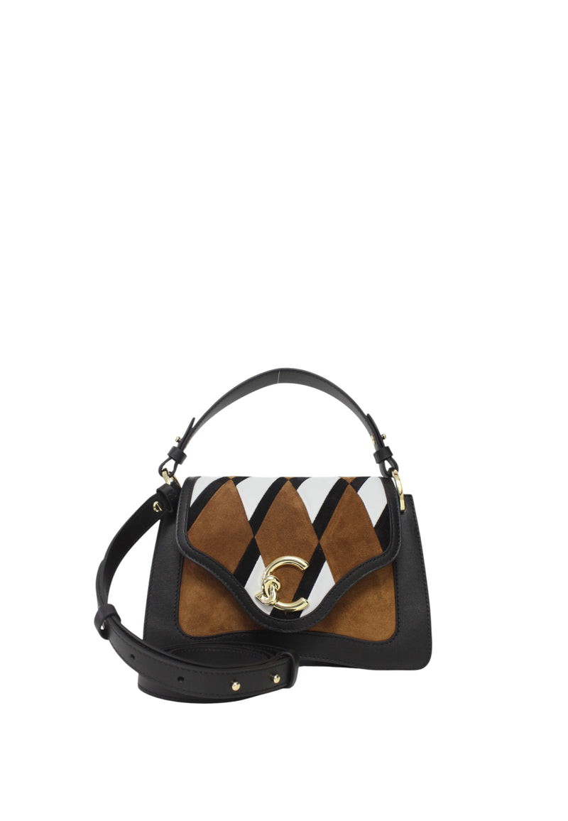 Borsa Donna Coccinelle T1S180201 Cognac/noir