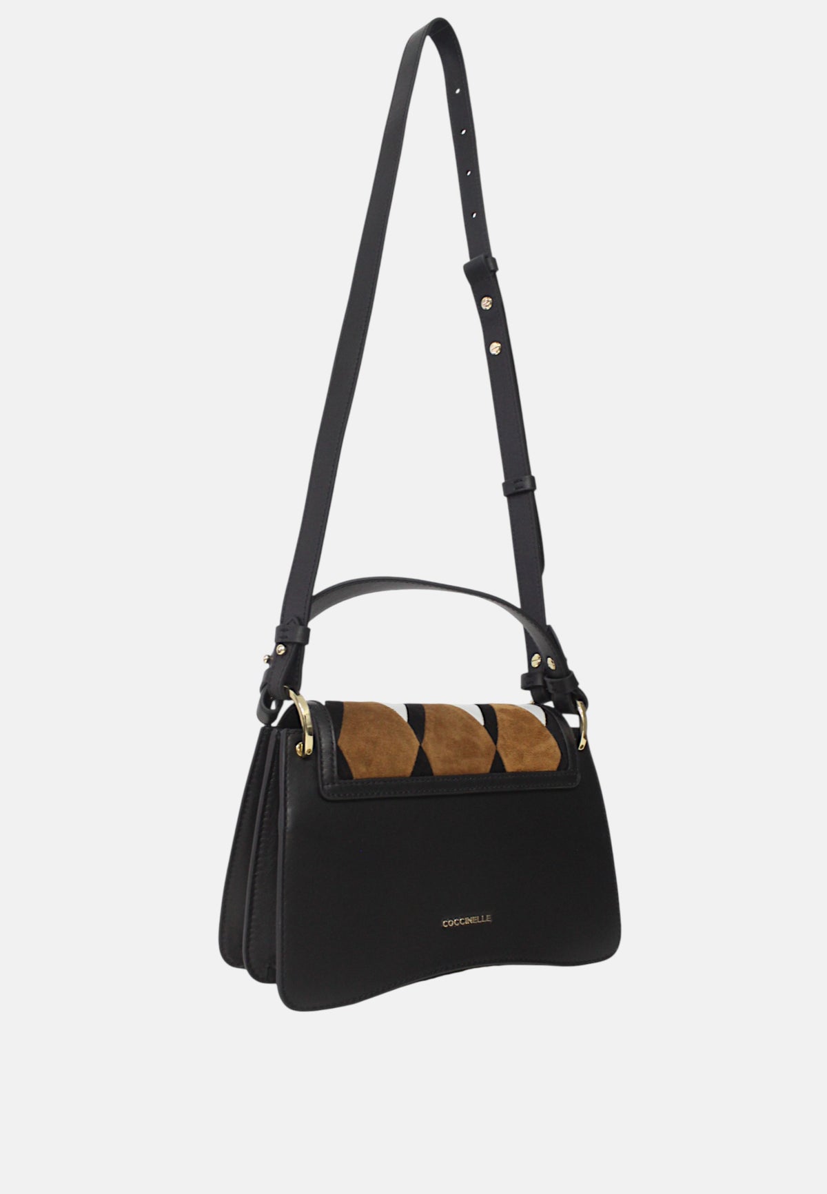 Borsa Donna Coccinelle T1S180201 Cognac/noir