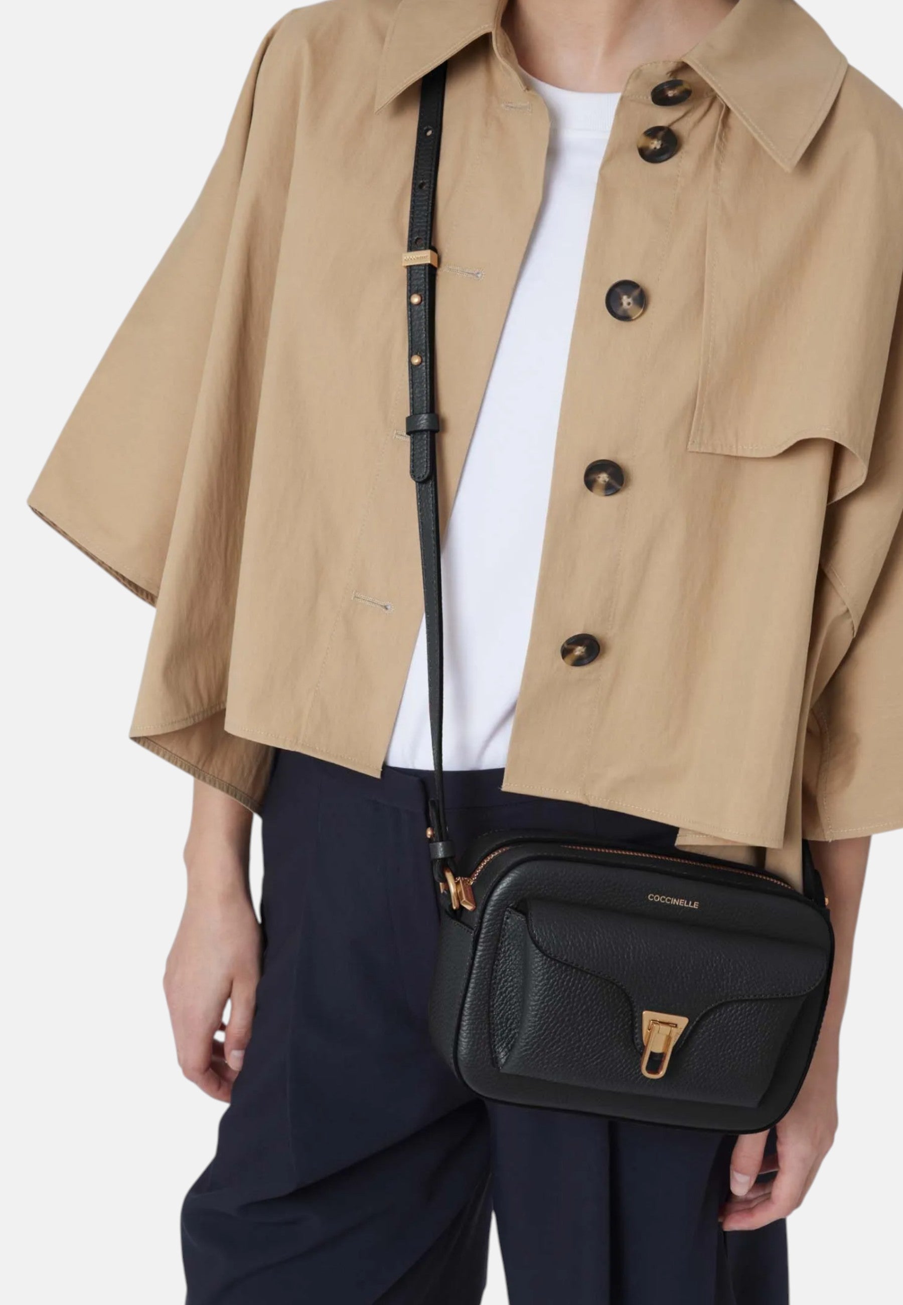 Borsa Donna Coccinelle MF6150601 Noir