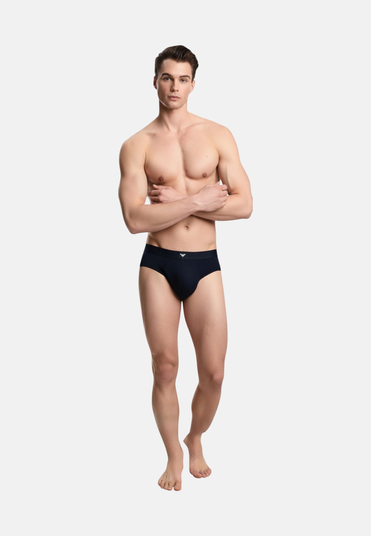 3-Pack Slip Emporio Armani Blu/blu/blu