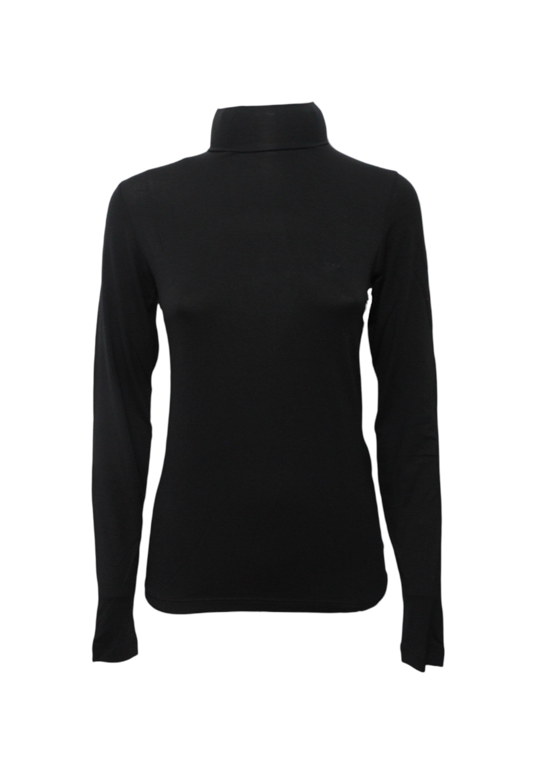 Maglione Dolcevita Donna Emporio Armani Black