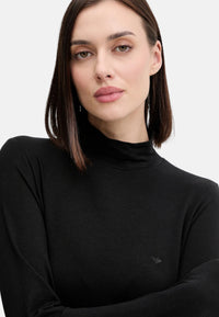 Maglione Dolcevita Donna Emporio Armani Black