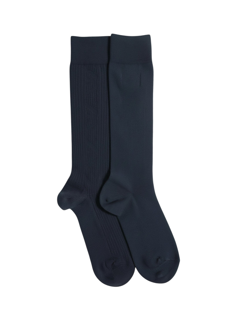 Bi-Pack Calze Uomo Empori Armani Blu/blu