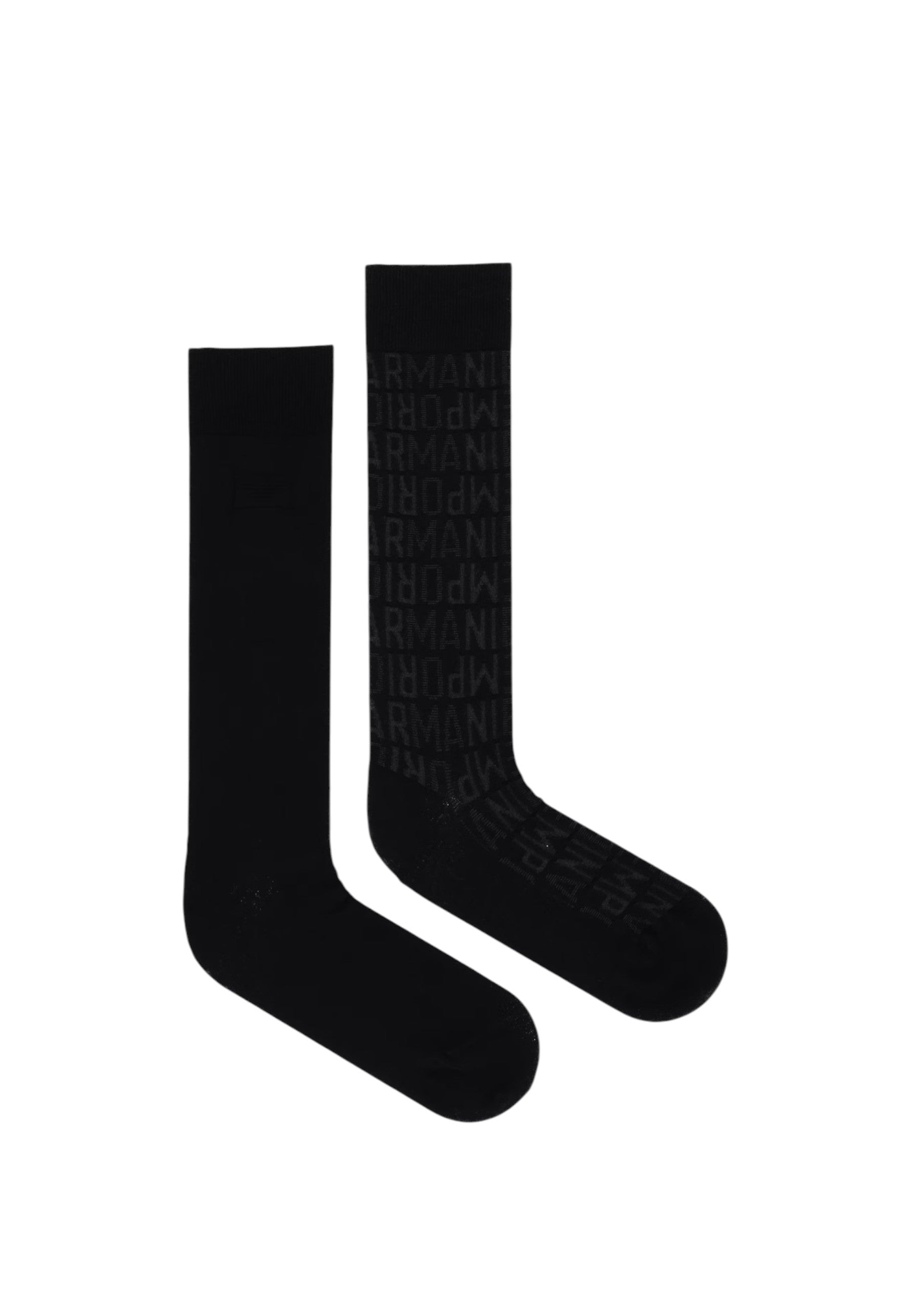 Bi-Pack Calze Uomo Empori Armani Black/black