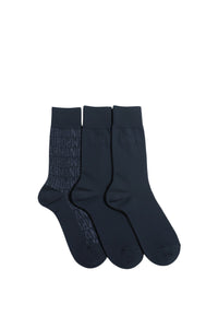 3-Pack Calze Uomo Emporio Armani Blu/blu/blu