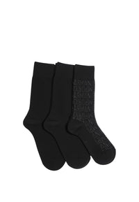 3-Pack Calze Uomo Emporio Armani Black/black/black
