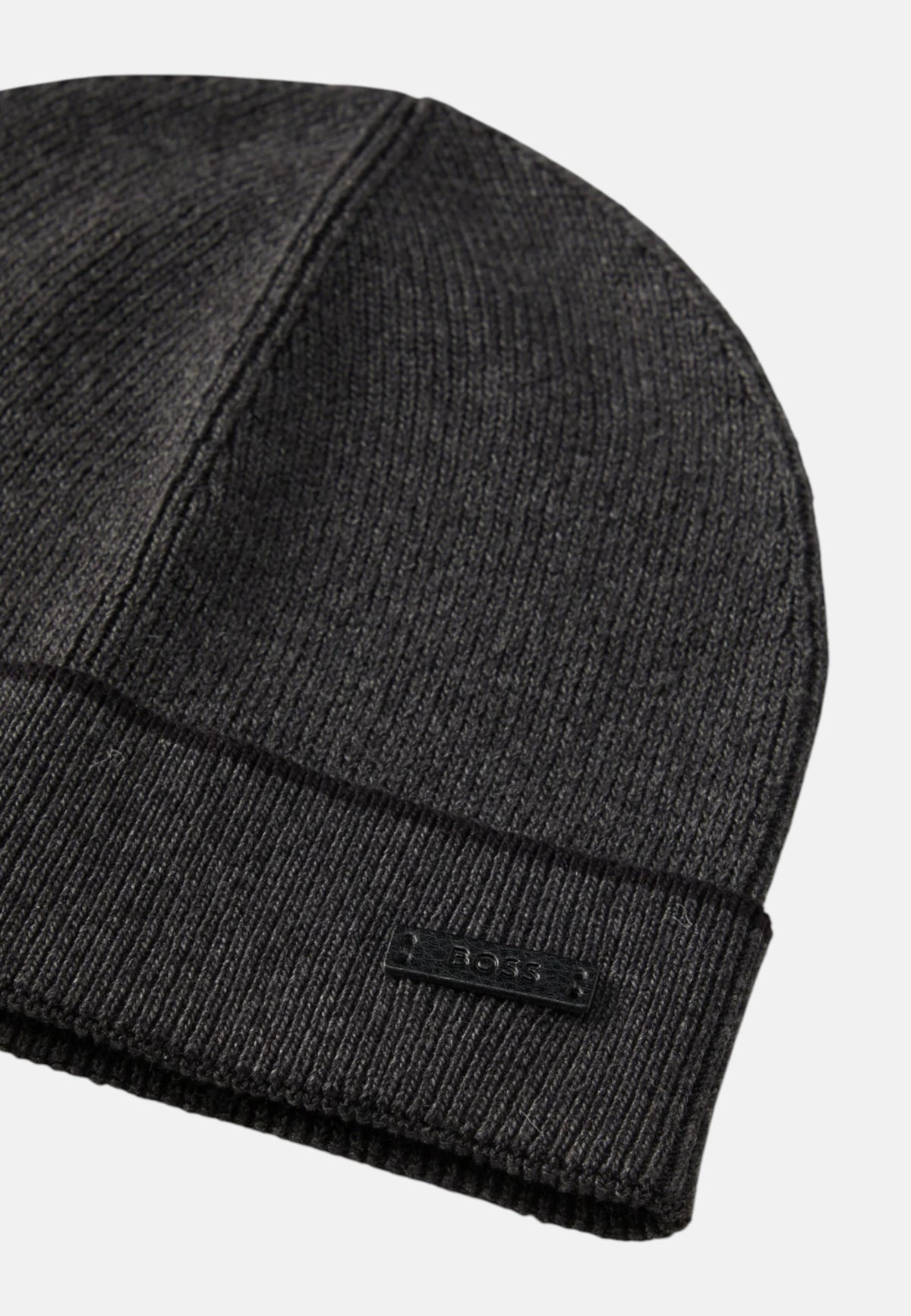 Set Sciarpa e Cappello Uomo Boss Medium Grey