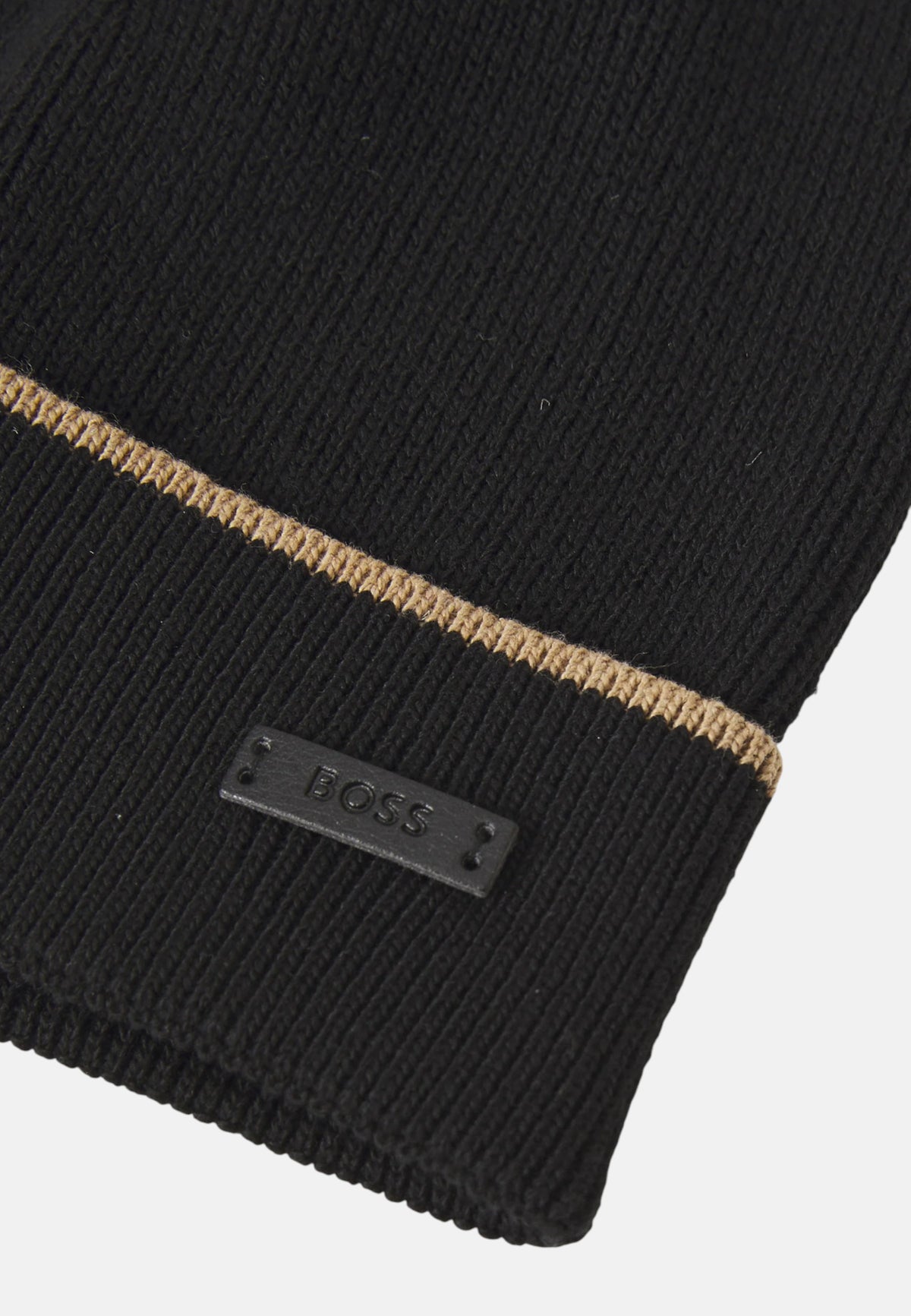 Set Sciarpa e Cappello Uomo Boss Black